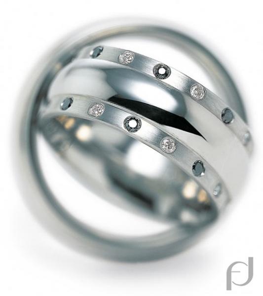 Trauringe Platin von Furrer Jacot 73-78140 + 73-21840